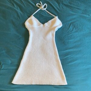 COTTON-ON XS knit bodycon halter dress
